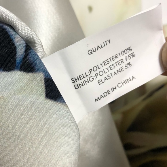 Shilla the Label floral wrap Skirt asymmetrical hem size L - Picture 12 of 16